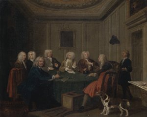 Az Urak Klubja, kb. 1730.