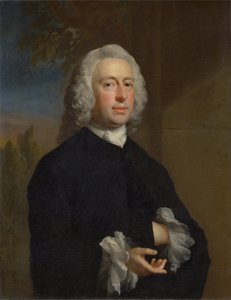 Egy ismeretlen fekete ruhás férfi alkotó: Joseph Highmore