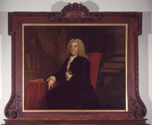 Thomas Emerson († 1745), a Foundling Kórház kormányzójának portréja, 1731 alkotó: Joseph Highmore