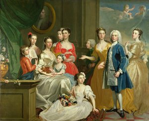 Eldred Lancelot-Lee családja, 1736