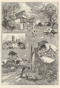Modellfalu, Patricksbourne, Canterbury közelében