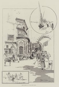 Élet Egyiptomban, Kairóban és környékén alkotó: Joseph Holland Tringham