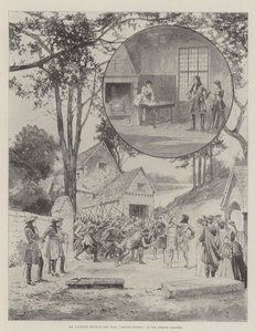 Laurence Irving új darabja, Bonnie Dundee az Adelphi Színházban alkotó: Joseph Holland Tringham