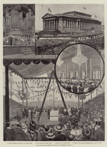 York hercege és hercegné Liverpoolban, szeptember 10 alkotó: Joseph Holland Tringham