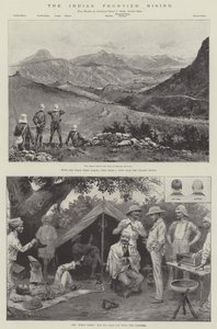 Az indiai határfelkelés alkotó: Joseph Holland Tringham