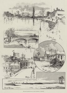 Az új fővárosi lőterek Staines-ben alkotó: Joseph Holland Tringham