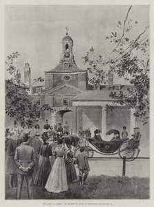 A királynő Londonban, Őfelsége Útban a Kensington-palotába, május 15