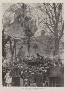 A királynő látogatása a Castleknock College-ban