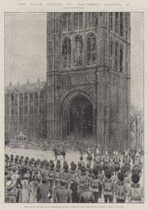 Az Országgyűlés ünnepélyes megnyitója, január 16 alkotó: Joseph Holland Tringham