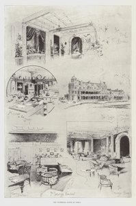 Az alkirályi lak Simlában alkotó: Joseph Holland Tringham