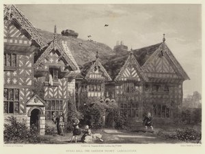 Speke Hall, The Garden Front, Lancashire alkotó: Joseph Josiah Dodd