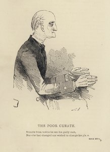 Kenny Meadows: The Poor Curate (metszet) alkotó: Joseph Kenny (after) Meadows