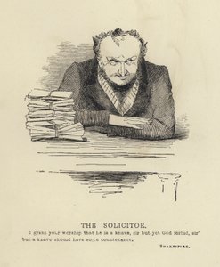 Kenny Meadows: The Solicitor (metszet)
