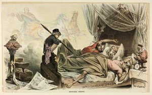 Nyugtalan éjszakák, a Pucktól alkotó: Joseph Keppler