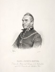 Dr. Karl Joseph Meyer portréja