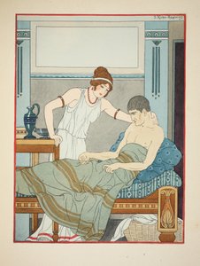 Idegbaj, illusztráció a "Hippokratész művei"-ből, 1934 alkotó: Joseph Kuhn Regnier
