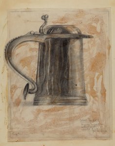 Ezüst Tankard alkotó: Joseph Leboit