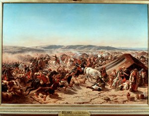 Algéria hódítása (1830-1847): Abd el Kader (Abd-el-Kader vagy ibn Muhyi al-Din al-Hasani (al Din al-Hasani) (1807-1883) Smalah (Smala) elfoglalása Aumale hercege Taguinban