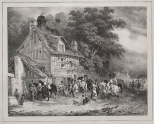Normandia szuvenírje alkotó: Joseph Louis Hippolyte Bellange