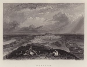 Babilon (színes lito)