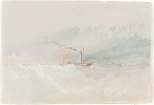 Csomaghajó Doverből alkotó: Joseph Mallord William Turner