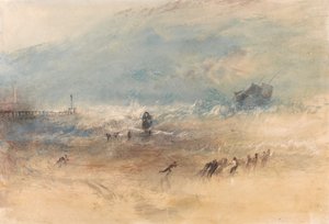 Hajó közeledik Margate kikötőjéhez viharos tengeren alkotó: Joseph Mallord William Turner