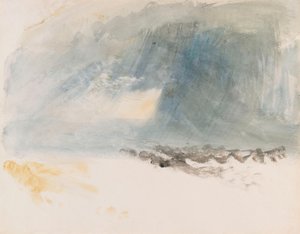 Zápor a víz fölött, hagyományosan Luzerni-tónak nevezve alkotó: Joseph Mallord William Turner