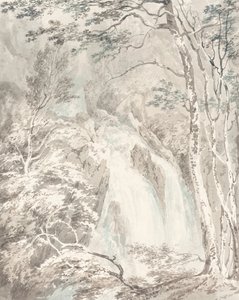Egy vízesés alkotó: Joseph Mallord William Turner