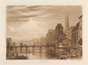 Basle Liber Studiorum, I. rész, 5. tábla, 1807. június 11 alkotó: Joseph Mallord William Turner