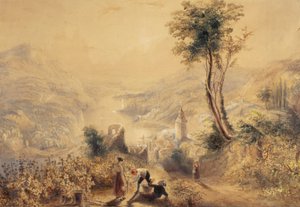 Bernkastel (Oberwesel) alkotó: Joseph Mallord William Turner