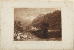 Bonneville, Savoya alkotó: Joseph Mallord William Turner