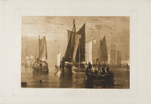Nyugodt, 44-es tábla a Tanulmányok Könyvéből alkotó: Joseph Mallord William Turner