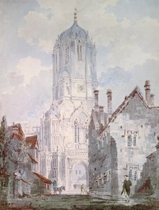 Christ Church, Oxford, 1795 alkotó: Joseph Mallord William Turner