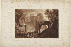 Keleti kapu, Winchelsea, Sussex alkotó: Joseph Mallord William Turner