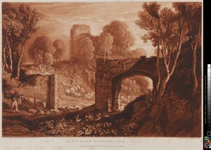 East Gate Winchelsea, Sussex alkotó: Joseph Mallord William Turner