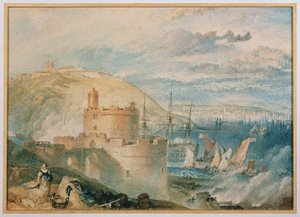 Falmouth kikötője, 1825 körül alkotó: Joseph Mallord William Turner