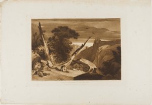 Spenser Tündérkirálynőjéből, a Liber Studiorum 36. táblájáról. alkotó: Joseph Mallord William Turner