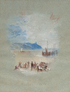 Hasborough Sands alkotó: Joseph Mallord William Turner
