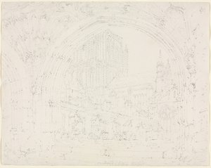 Herefordi katedrális alkotó: Joseph Mallord William Turner
