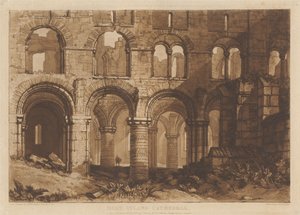 A Holy Island-i katedrális alkotó: Joseph Mallord William Turner