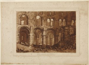 A Holy Island-i katedrális alkotó: Joseph Mallord William Turner