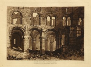 Holy Island székesegyháza alkotó: Joseph Mallord William Turner