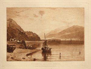 Inverary mólója alkotó: Joseph Mallord William Turner