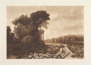 Isis Liber Studiorum, XIV. rész, 68. tábla, 1819. január 1. alkotó: Joseph Mallord William Turner