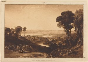 A Severn és a Wye összefolyása alkotó: Joseph Mallord William Turner