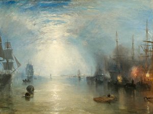 Keelmen Heving in Coals by Moonlight alkotó: Joseph Mallord William Turner
