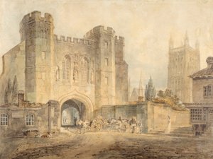Edgar király kapuja, Worcester alkotó: Joseph Mallord William Turner