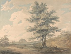 Táj fákkal és alakokkal alkotó: Joseph Mallord William Turner