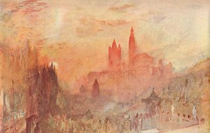 Lausanne, 1909 alkotó: Joseph Mallord William Turner
