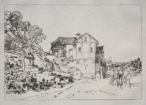 Tanulmányok könyve: Vízimalom alkotó: Joseph Mallord William Turner